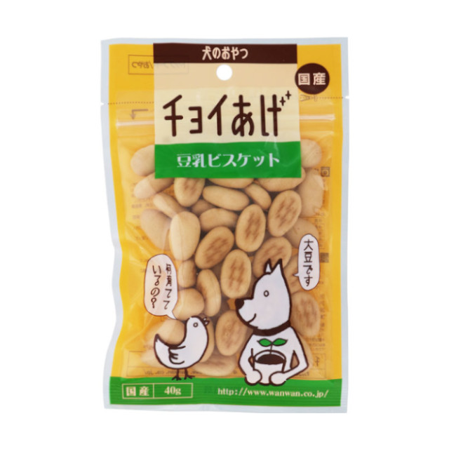 チョイあげ 豆乳ビスケット 40g