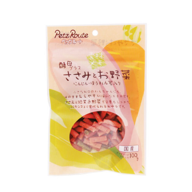 ささみとお野菜 100g