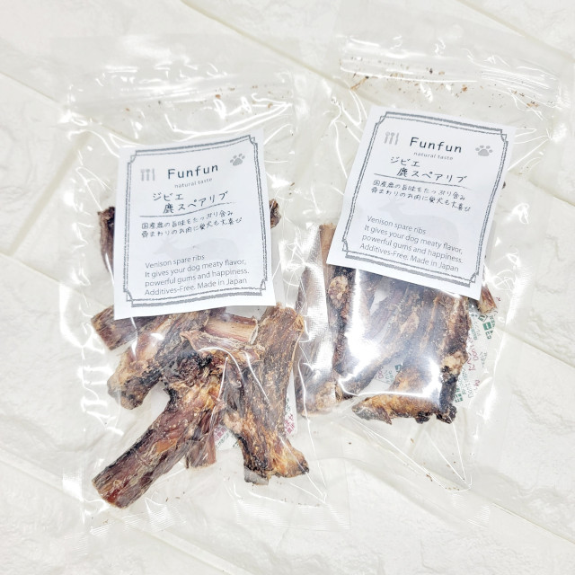 Funfun ジビエ鹿肉スペアリブ 50g