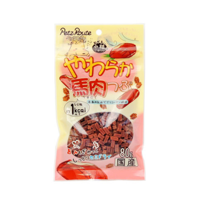 やわらか馬肉つぶ 80g