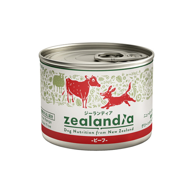 ジーランディア ドッグ ビーフ 185g